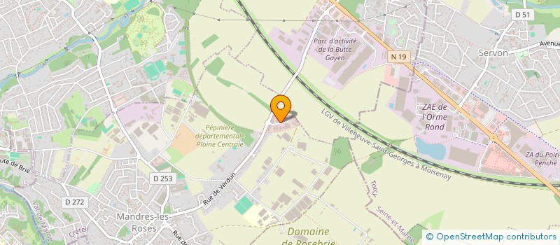 localisation de l'entreprise SOLTIG à MANDRES-LES-ROSES