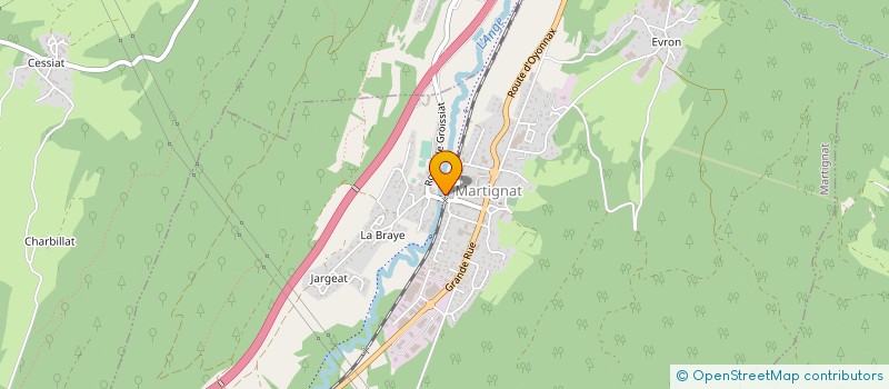 localisation de l'entreprise SOLTIKA  MARTIGNAT