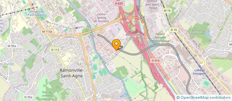 localisation de l'entreprise SOLTILES à RAMONVILLE-SAINT-AGNE