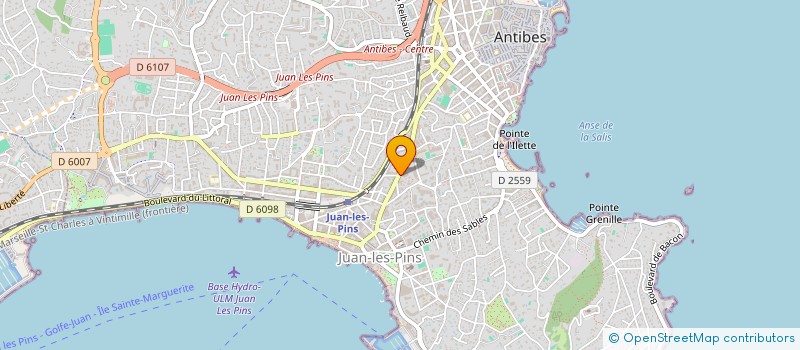 localisation de l'entreprise SOLTWO CONSULTING à ANTIBES