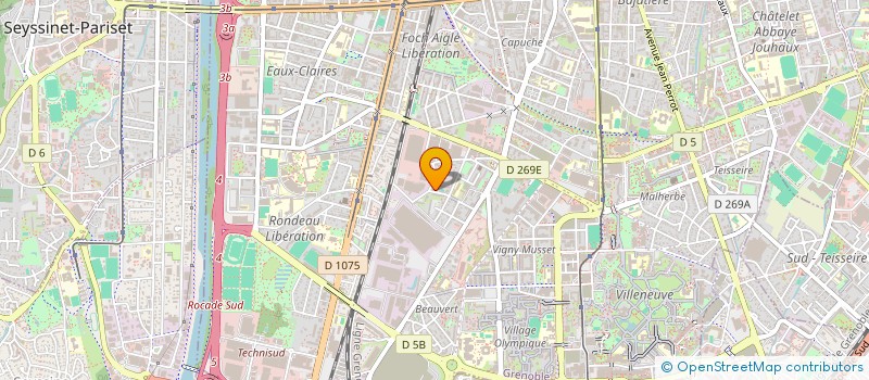 localisation de l'entreprise SOLU BAT J à GRENOBLE
