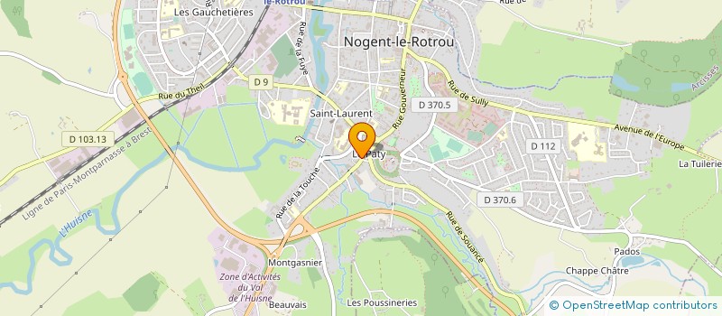 localisation de l'entreprise SOLU CONCEPT ARCHITECTURE à NOGENT-LE-ROTROU