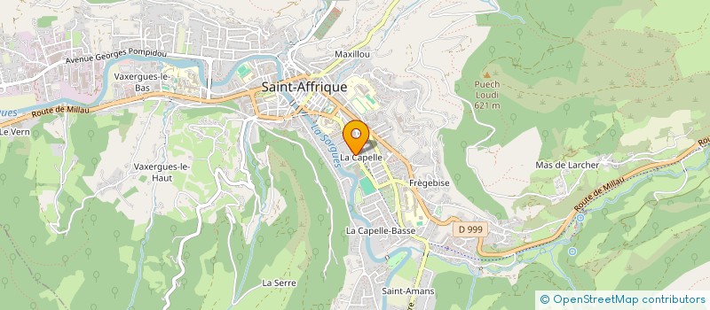 localisation de l'entreprise SOLU+ ENERGIES à SAINT-AFFRIQUE