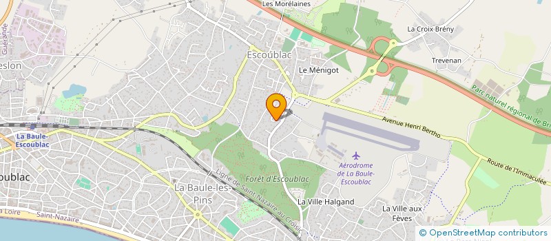 localisation de l'entreprise SOLU-GREEN à LA BAULE-ESCOUBLAC