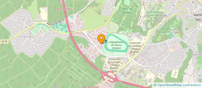 localisation de l'entreprise SOLU INFO SERVICE à VANDŒUVRE-LES-NANCY
