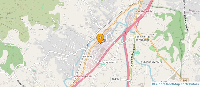 localisation de l'entreprise SOLU-LOG-SYSTEM à AUBAGNE