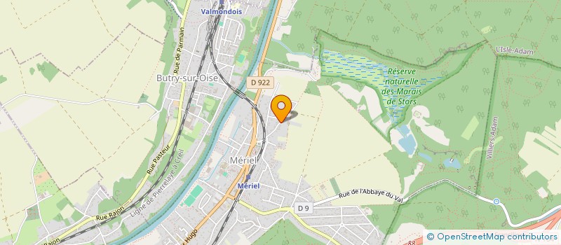 localisation de l'entreprise SOLU'NEO HABITAT  MERIEL