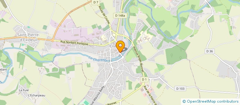localisation de l'entreprise SOLU'TERRE à CIVRAY