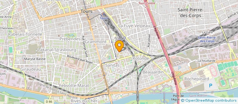 localisation de l'entreprise SOLU TRANS à COLOMBES