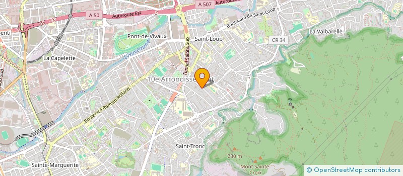 localisation de l'entreprise SOLUBAT à MARSEILLE