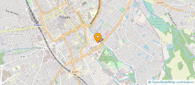 localisation de l'entreprise SOLUBAT EXPERTISE à TROYES