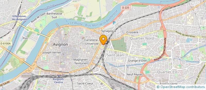 localisation de l'entreprise SOLUBAT PROVENCE  AVIGNON