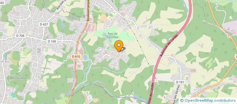 localisation de l'entreprise SOLUBEE  TARNOS