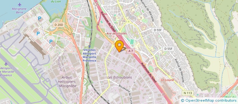 localisation de l'entreprise SOLUBIM à VITROLLES