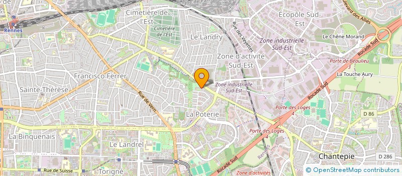 localisation de l'entreprise SOLUBUSINESS  RENNES