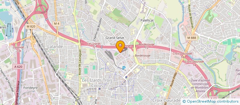 localisation de l'entreprise SOLUC'EA à TOULOUSE