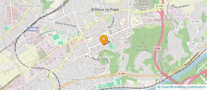 localisation de l'entreprise SOLUCATION  RILLIEUX-LA-PAPE