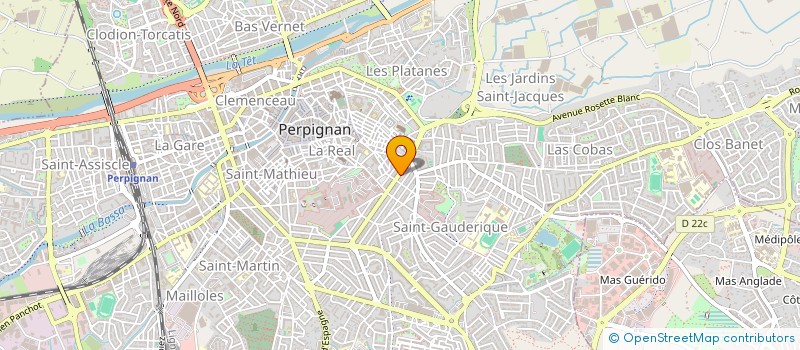 localisation de l'entreprise SOLUCE CONSTRUCTION  PERPIGNAN