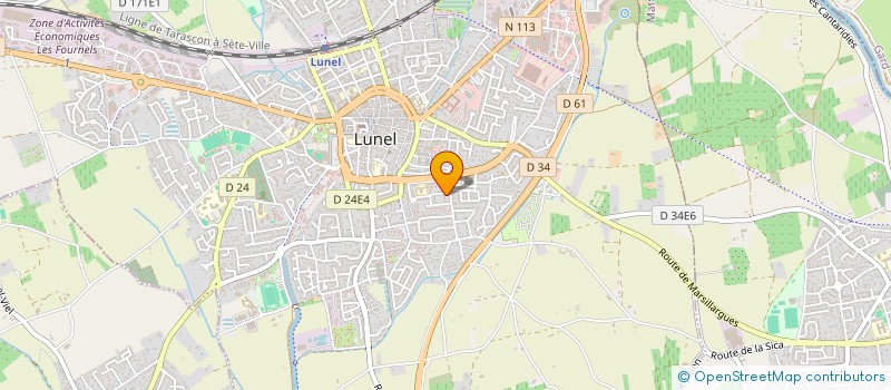 localisation de l'entreprise SOLUCE ENERGIE à MONTPELLIER