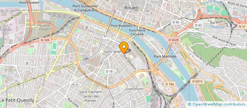 localisation de l'entreprise SOLUCE IMMO  ROUEN