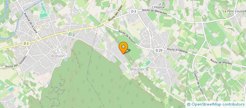 localisation de l'entreprise SOLUCEA  MAUBEC