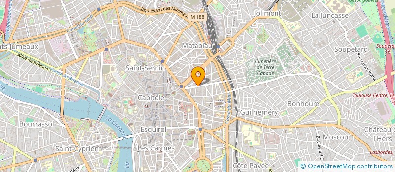 localisation de l'entreprise SOLUCES RH 3 à TOULOUSE