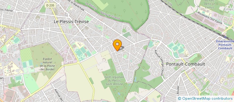 localisation de l'entreprise SOLUCHRONO  LE PLESSIS-TREVISE
