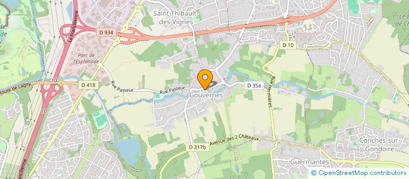 localisation de l'entreprise SOLUCIEUX  GOUVERNES