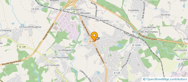 localisation de l'entreprise SOLUCIO2 à COUZEIX