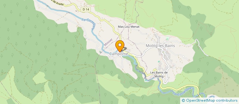 localisation de l'entreprise SOLUCIONS METAL LIQUES FRONT VERD  MOSSET