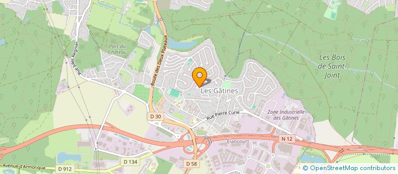localisation de l'entreprise SOLUCIUM à PLAISIR