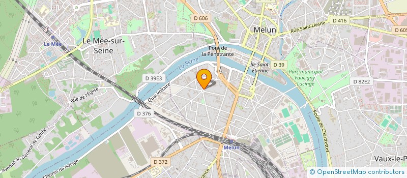 localisation de l'entreprise SOLUCSEA à MELUN