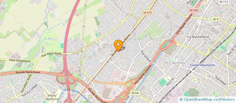 localisation de l'entreprise SOLUDAL à MARCQ-EN-BARŒUL