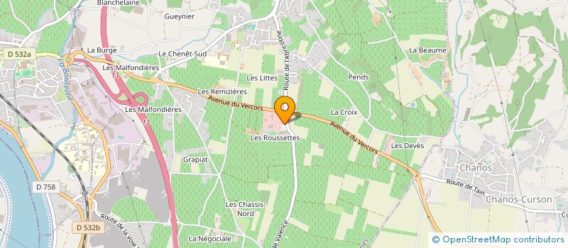 localisation de l'entreprise SOLUDO  MERCUROL-VEAUNES