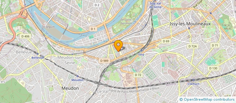 localisation de l'entreprise SOLUETUDE FRANCE à ISSY-LES-MOULINEAUX