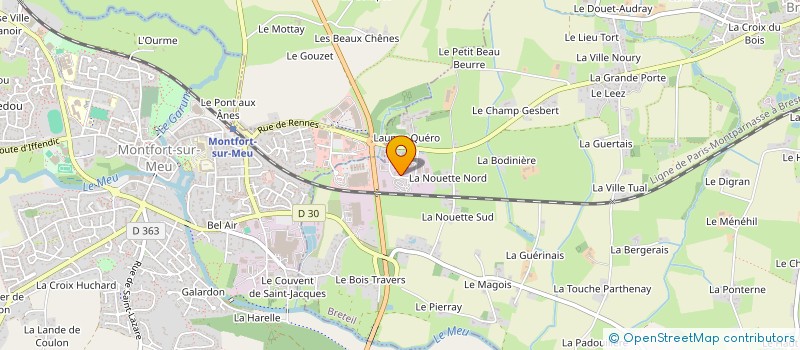 localisation de l'entreprise SOLUFAB  BRETEIL