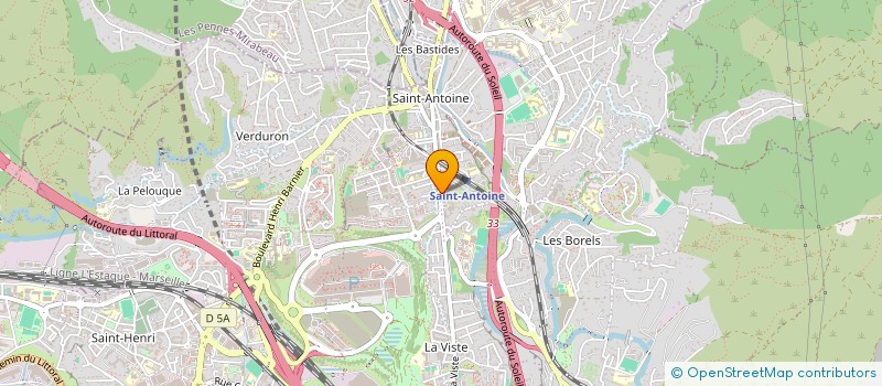 localisation de l'entreprise SOLUFER à MARSEILLE