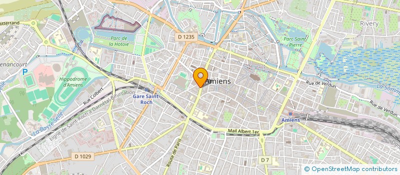 localisation de l'entreprise SOLUFIN à AMIENS