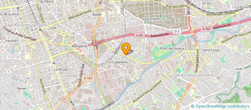 localisation de l'entreprise SOLUFIRST à MARSEILLE