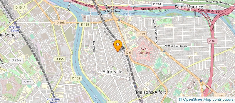 localisation de l'entreprise SOLUFLUIDES à ALFORTVILLE