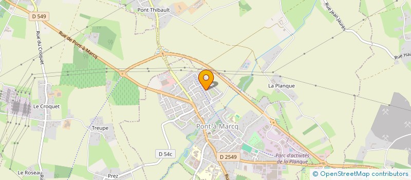 localisation de l'entreprise SOLUFORM INDUSTRIES  PONT-A-MARCQ