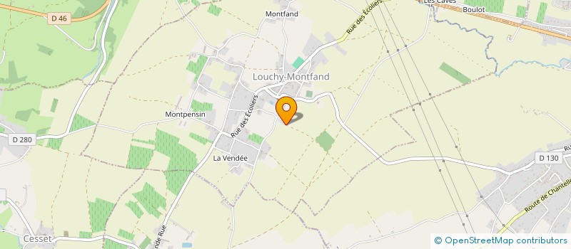 localisation de l'entreprise SOLUFROID SARL  LOUCHY-MONTFAND