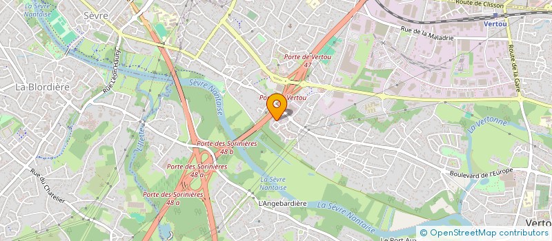 localisation de l'entreprise SOLUGARDENS  VERTOU