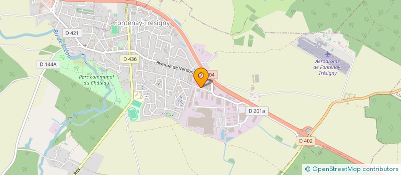 localisation de l'entreprise SOLUGLASS SAS à FONTENAY-TRESIGNY