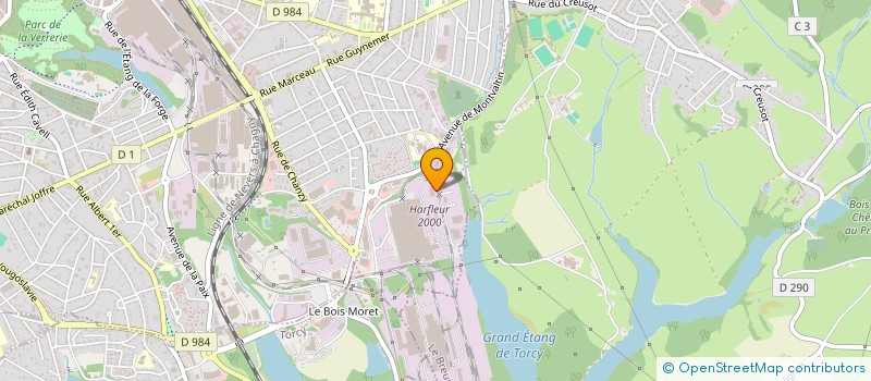 localisation de l'entreprise SOLUGO à LE CREUSOT