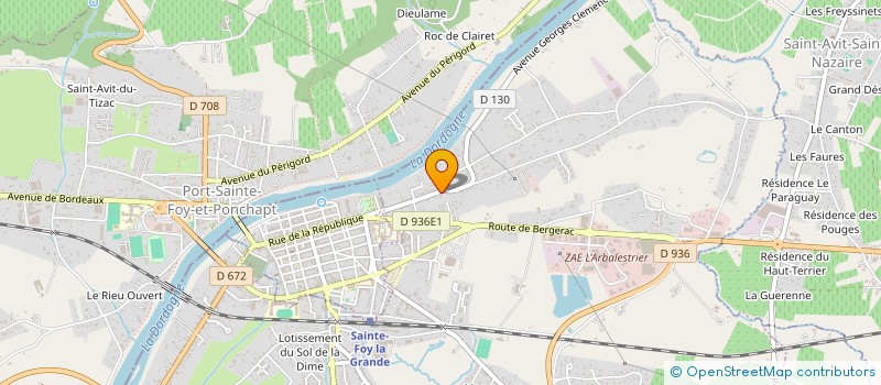 localisation de l'entreprise SOLUKOM  PINEUILH