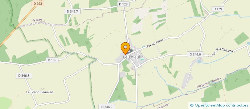 localisation de l'entreprise SOLULOC à LE THIEULIN