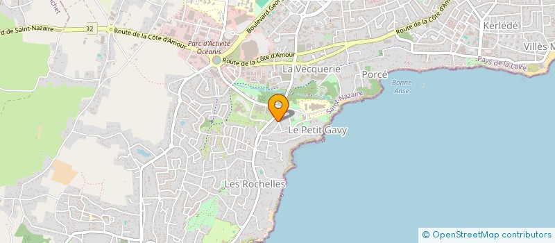 localisation de l'entreprise SOLULOC à SAINT-NAZAIRE
