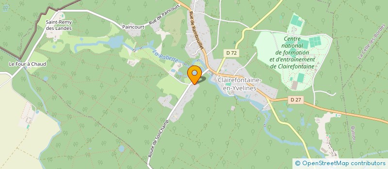 localisation de l'entreprise SOLUM  CLAIREFONTAINE-EN-YVELINES