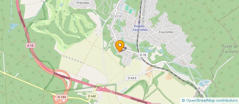 localisation de l'entreprise SOLUM CAP  PRESLES